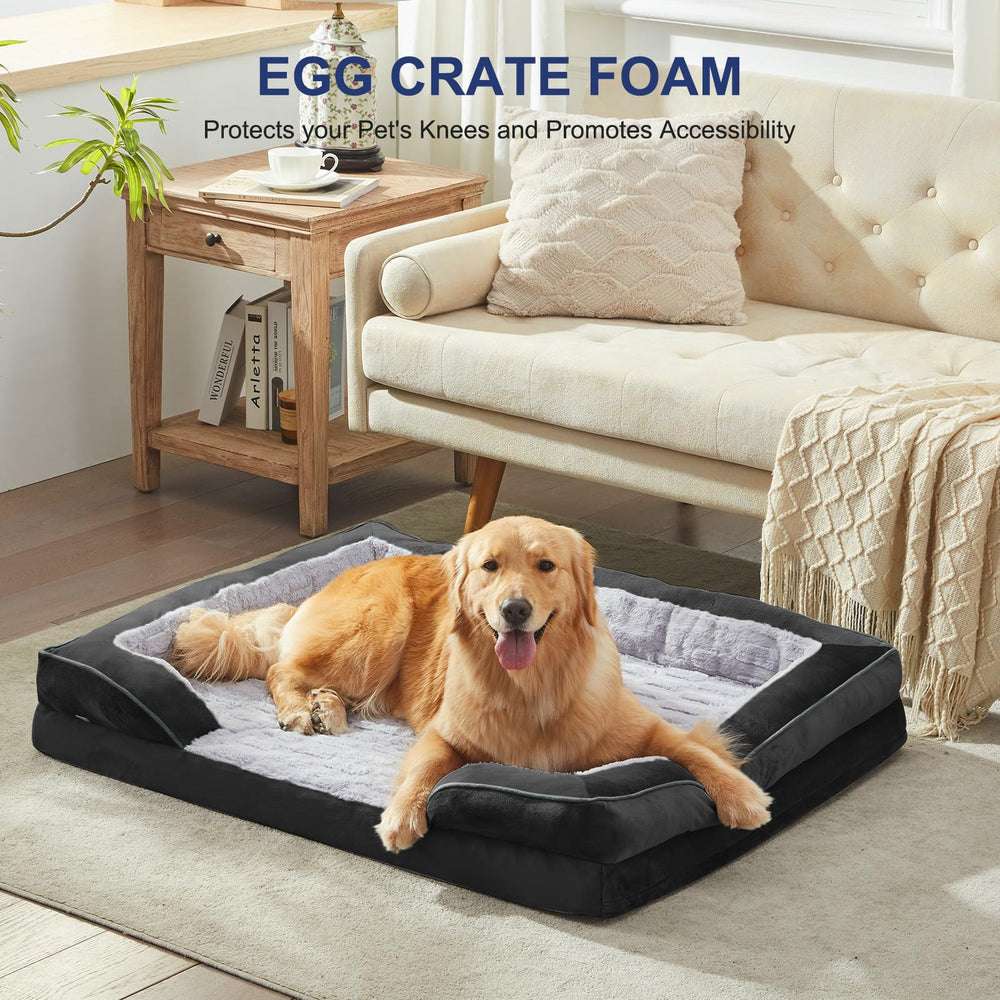 FURTIME bamboo-plush-surface feels soft and skin-friendly for calm lounging