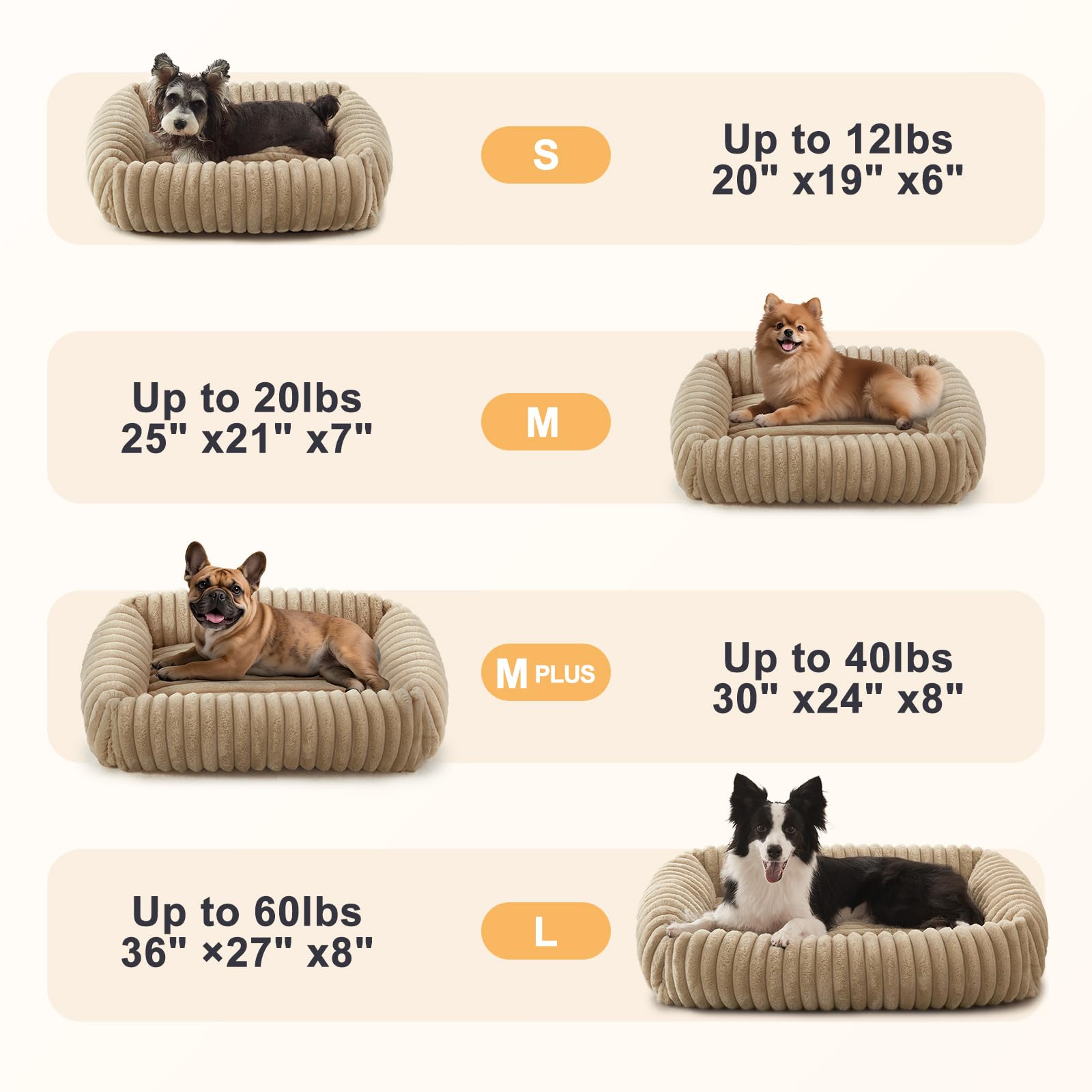 FURTIME durable construction supports daily use with plush comfort.