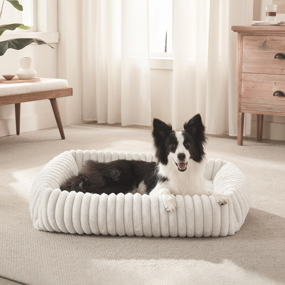 FURTIME medium-size bed 25x21x7 designed for dogs up to 20 lbs