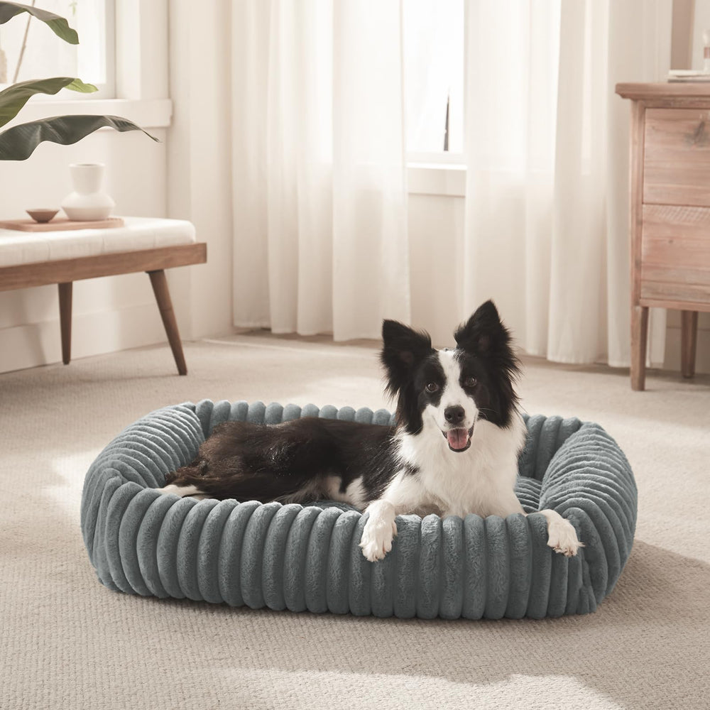 FURTIME dog bed size m-plus 30x24x8 fits medium dogs up to 40lbs.