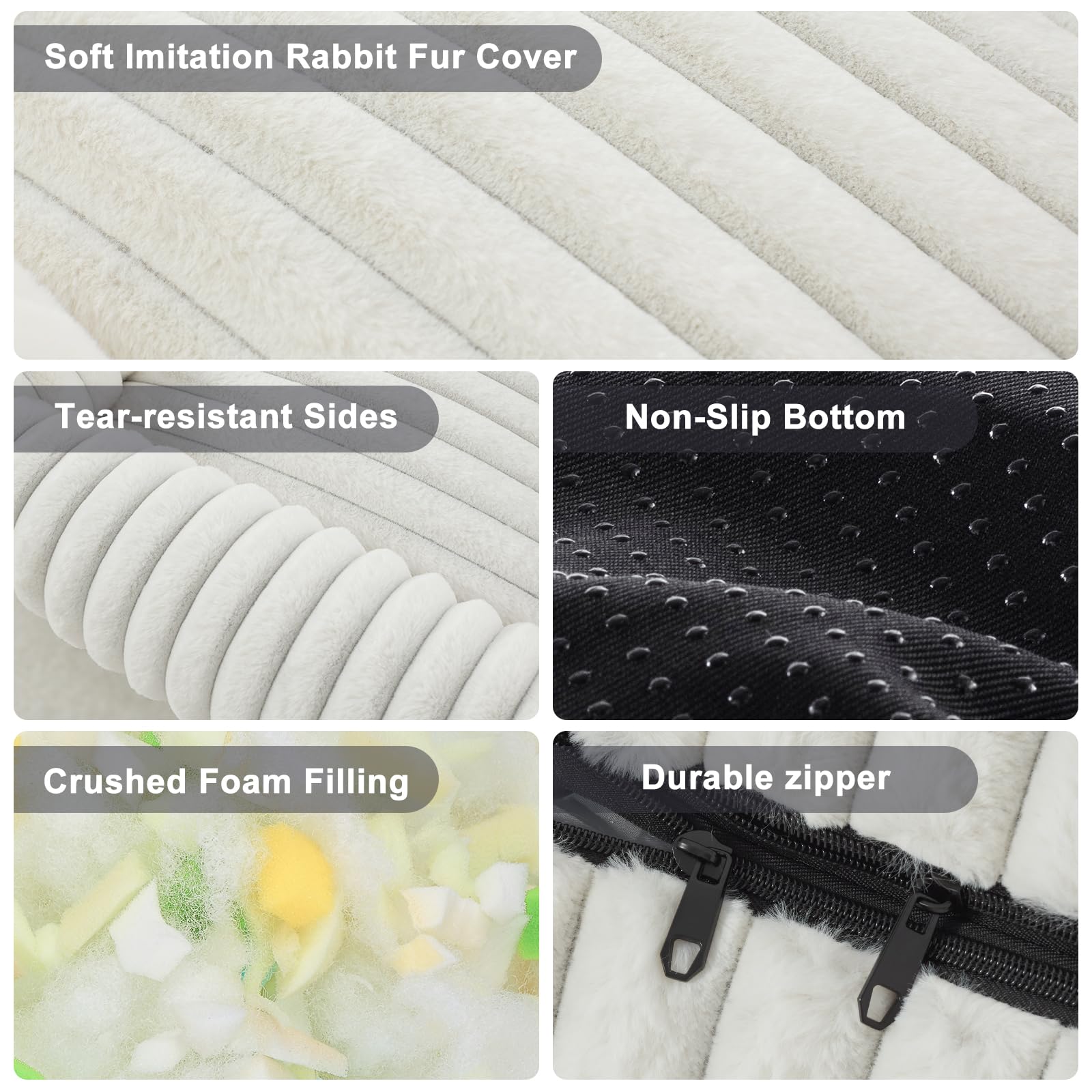 FURTIME washable cover being machine-cleaned to maintain hygiene