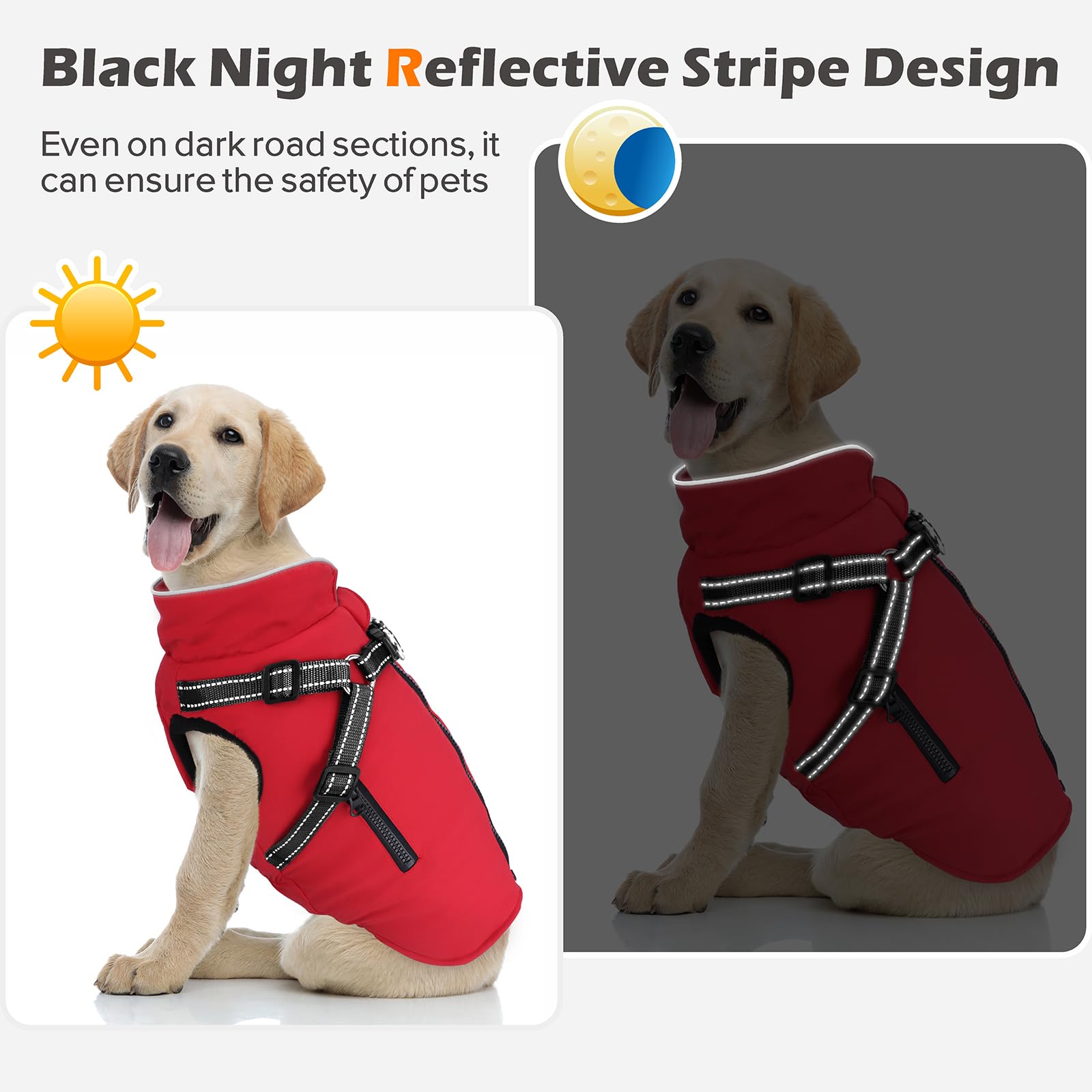 FURTIME easy-on design and snug elastic fit for versatile sizing.