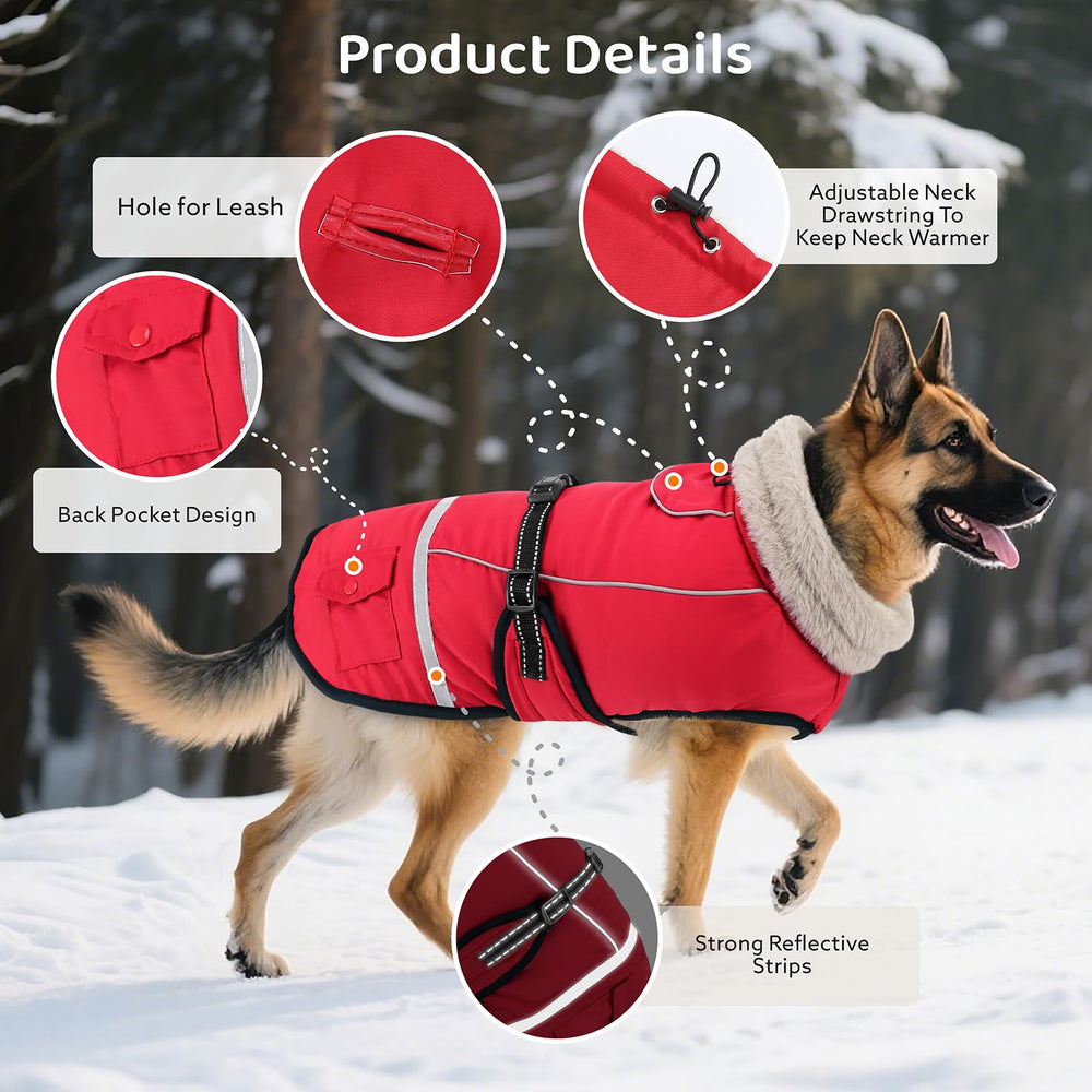 FURTIME six-size range covers small to XXXL for barrel-chested breeds.