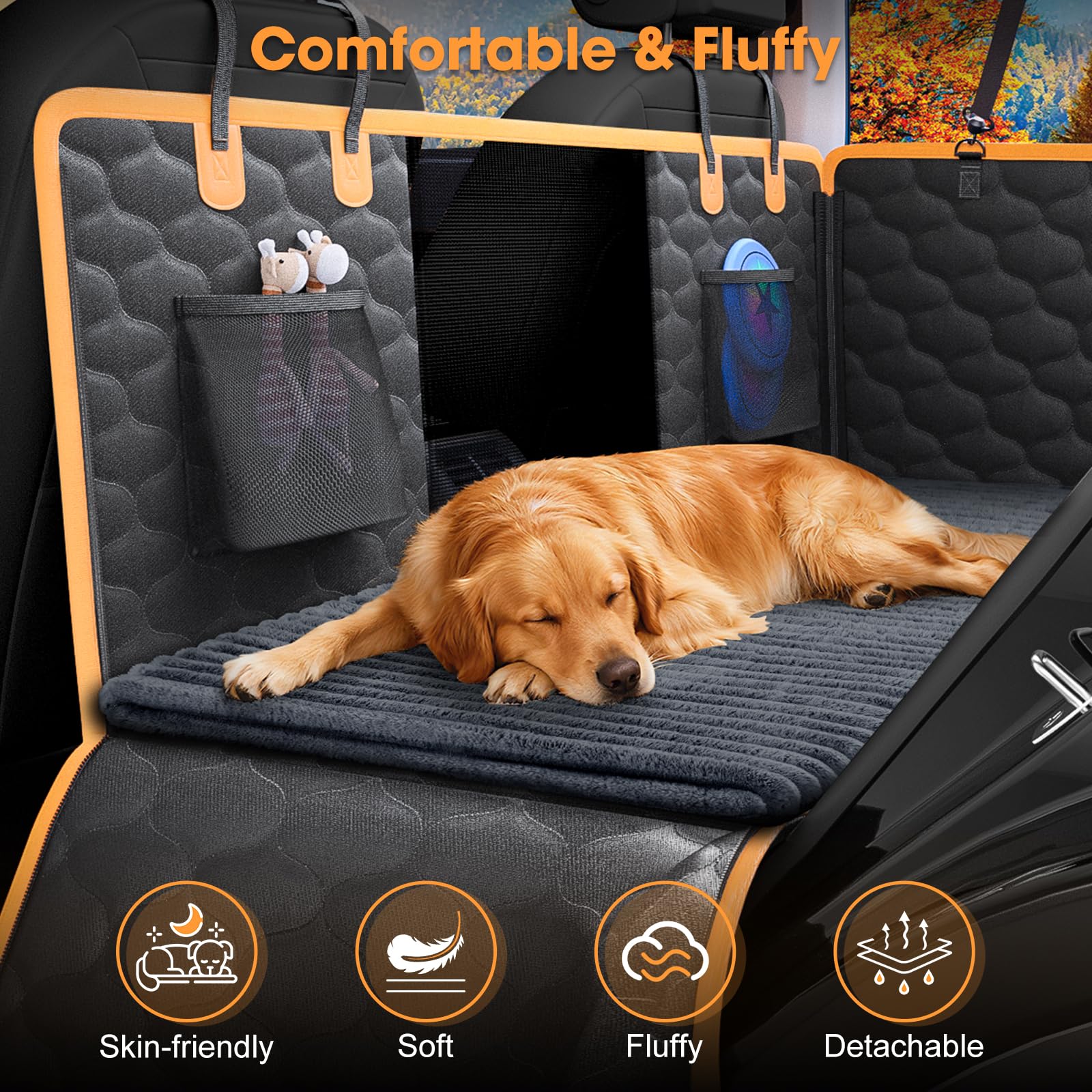 FURTIME machine-washable mat demonstrates practical maintenance after trips