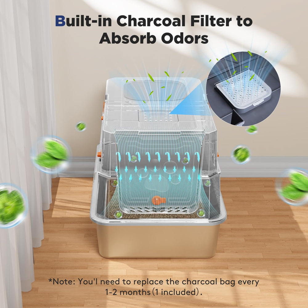 FURTIME bamboo-charcoal deodorizing helps reduce odors between cleanings