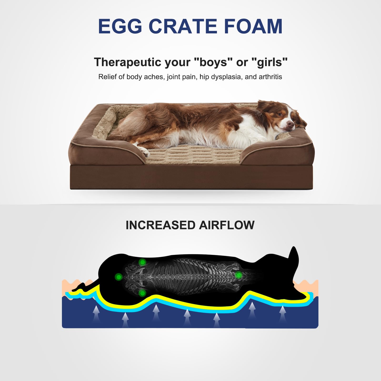 FURTIME bed in side view demonstrates cozy space for restful sleep