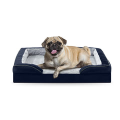FURTIME orthopedic dog bed foam detail showing supportive high-density foam for joint comfort.