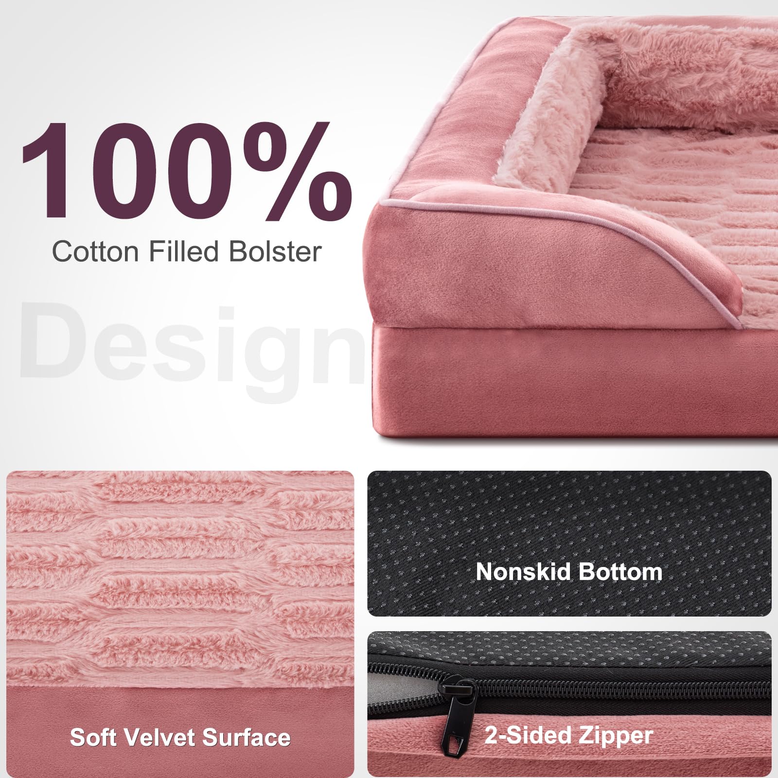 FURTIME bed removable cover demonstrates machine-washable convenience