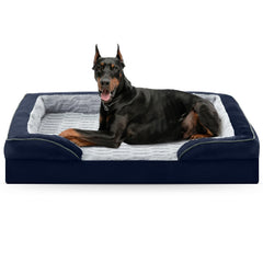 FURTIME orthopedic dog bed XL Plus shows foam support for large dogs