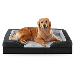 FURTIME orthopedic-foam-support shows high-density foam for joint-friendly comfort