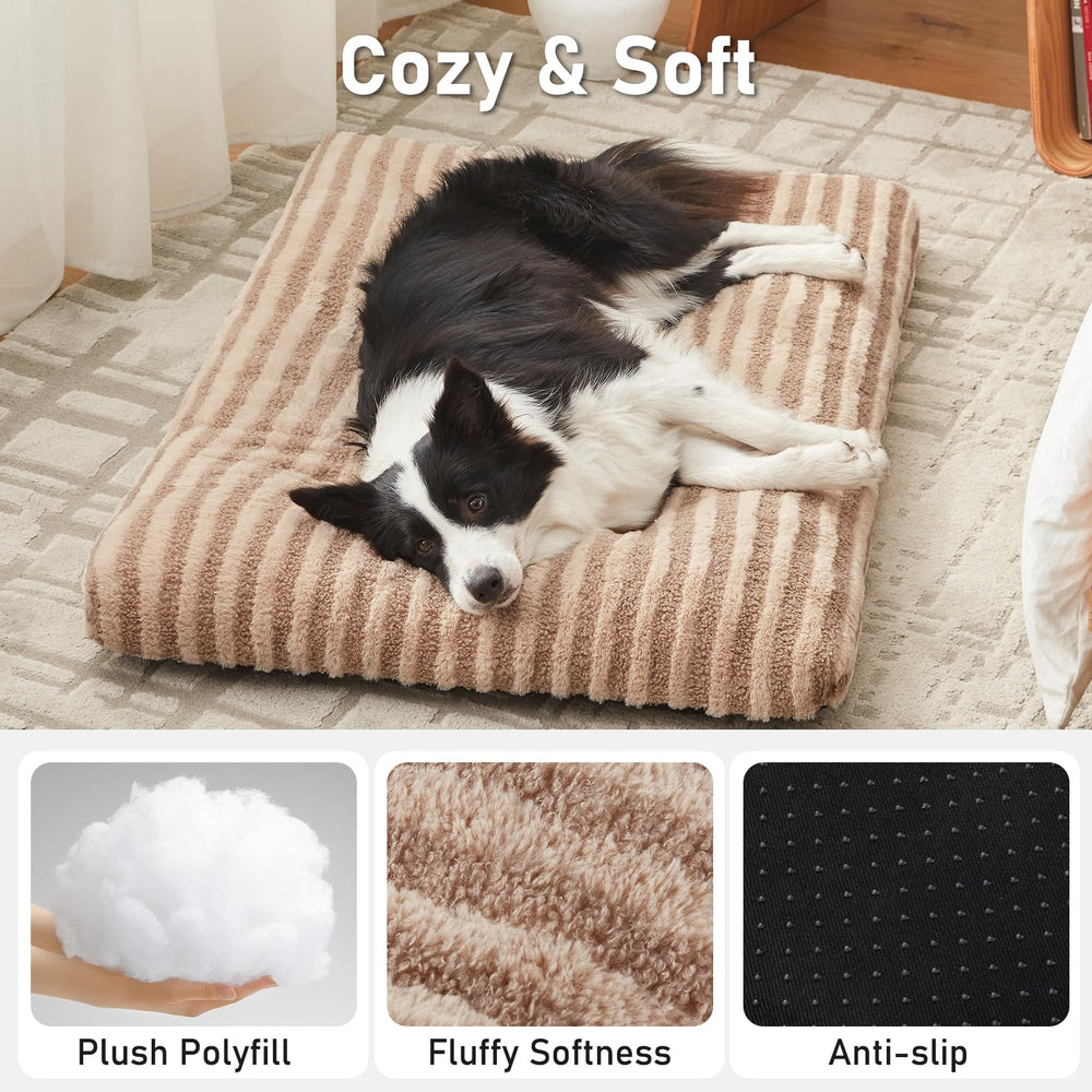 FURTIME Washable Small Dog Bed three-inch padding provides cushioned support.
