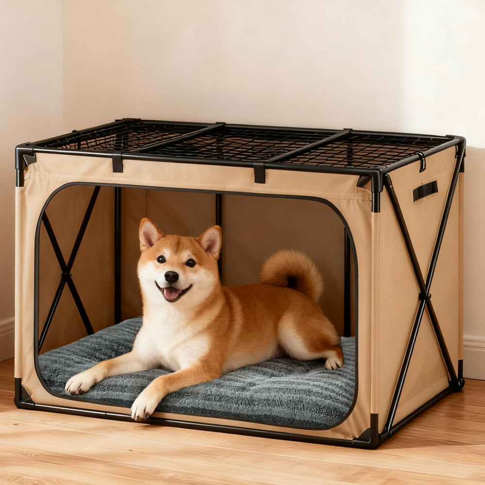 FURTIME washable XXL dog bed anti-slip bottom on hard floor