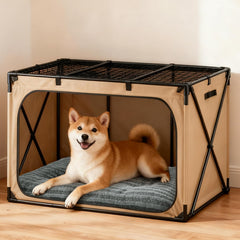 FURTIME washable XXL dog bed anti-slip bottom on hard floor