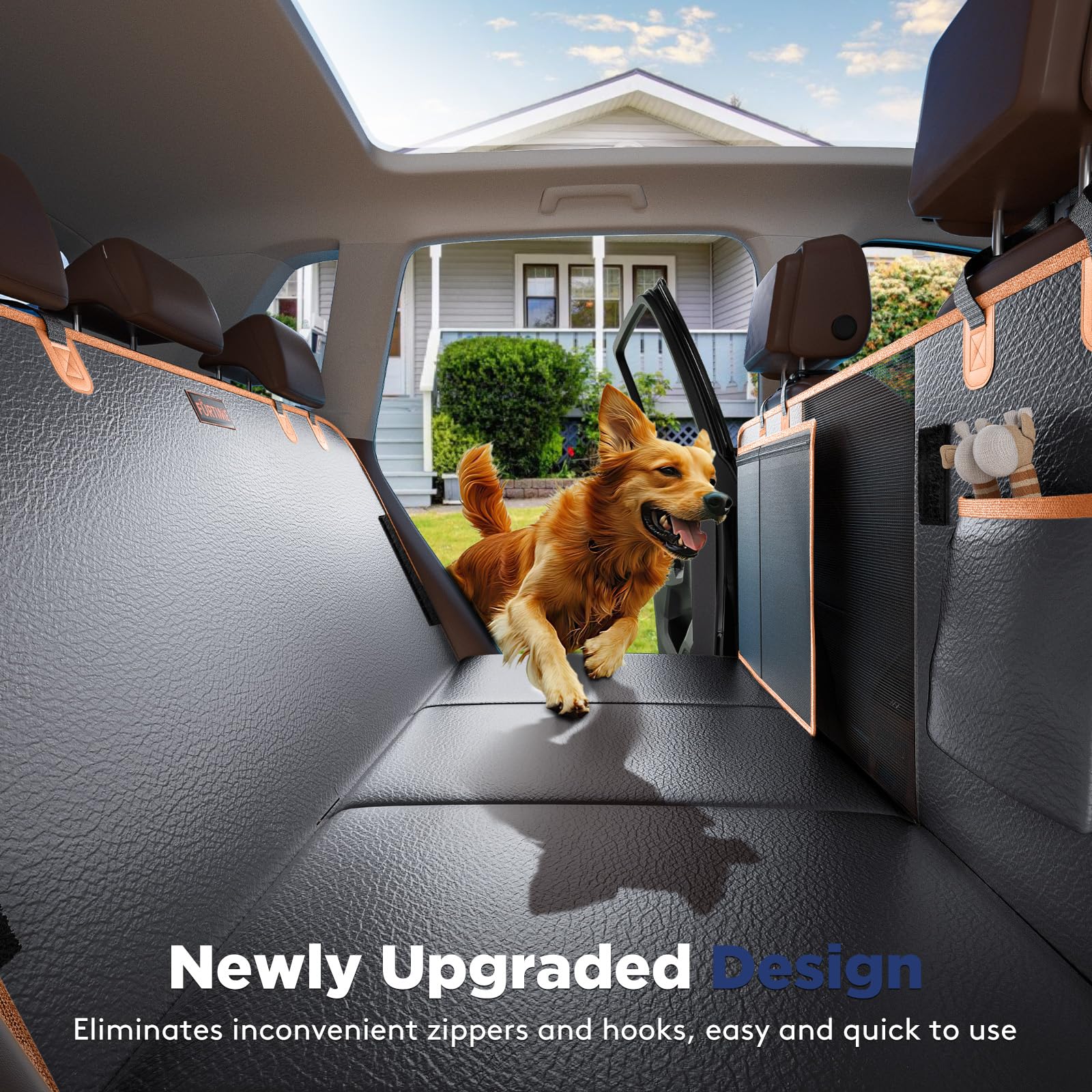 FURTIME waterproof cover cleans easily after messes.