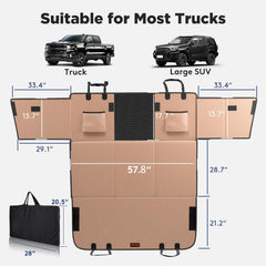 FURTIME XL side-opening design demonstrates easy dog access.