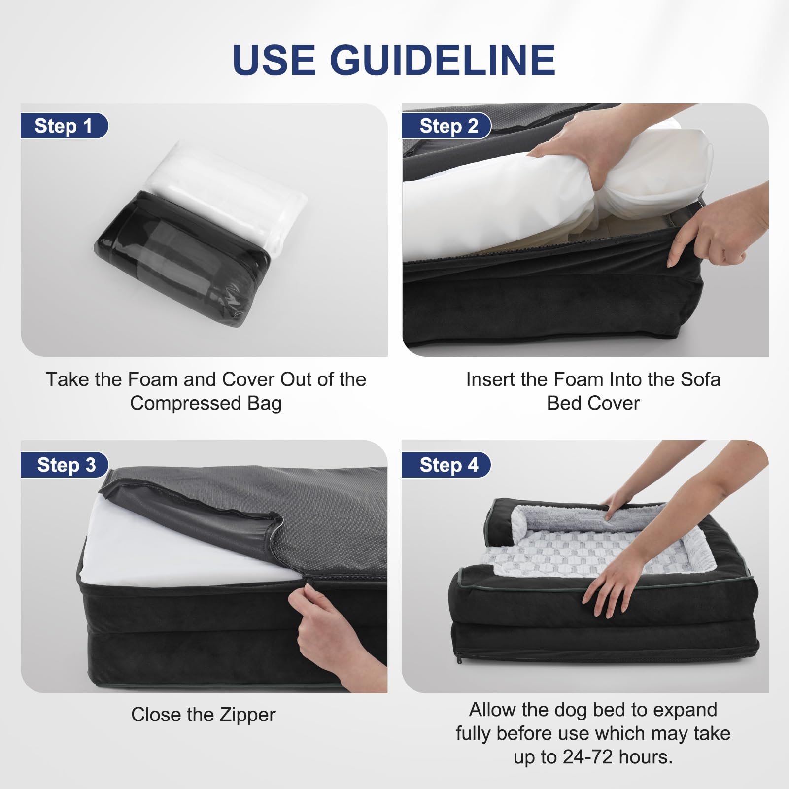 FURTIME xl-size-dimensions help choose the right bed for extra-large dogs