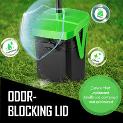 FUSBUNTY 100 bags with clip keep cleanup sanitary and ready.