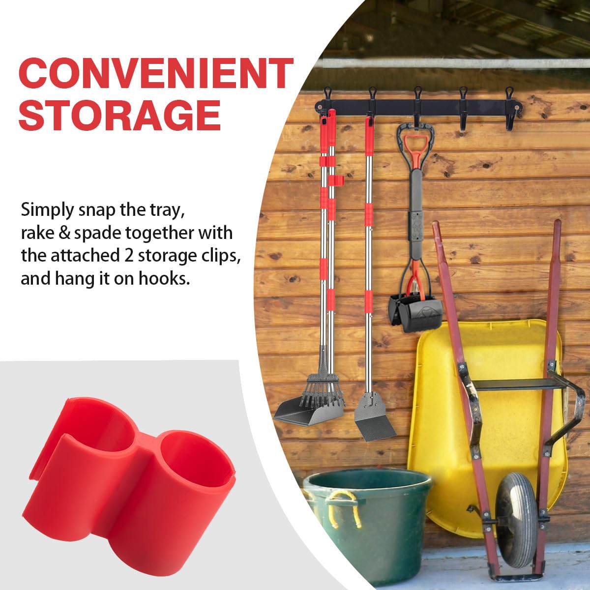 FUSBUNTY hose-cleanable design enables quick, hands-off cleanup after outdoor use.