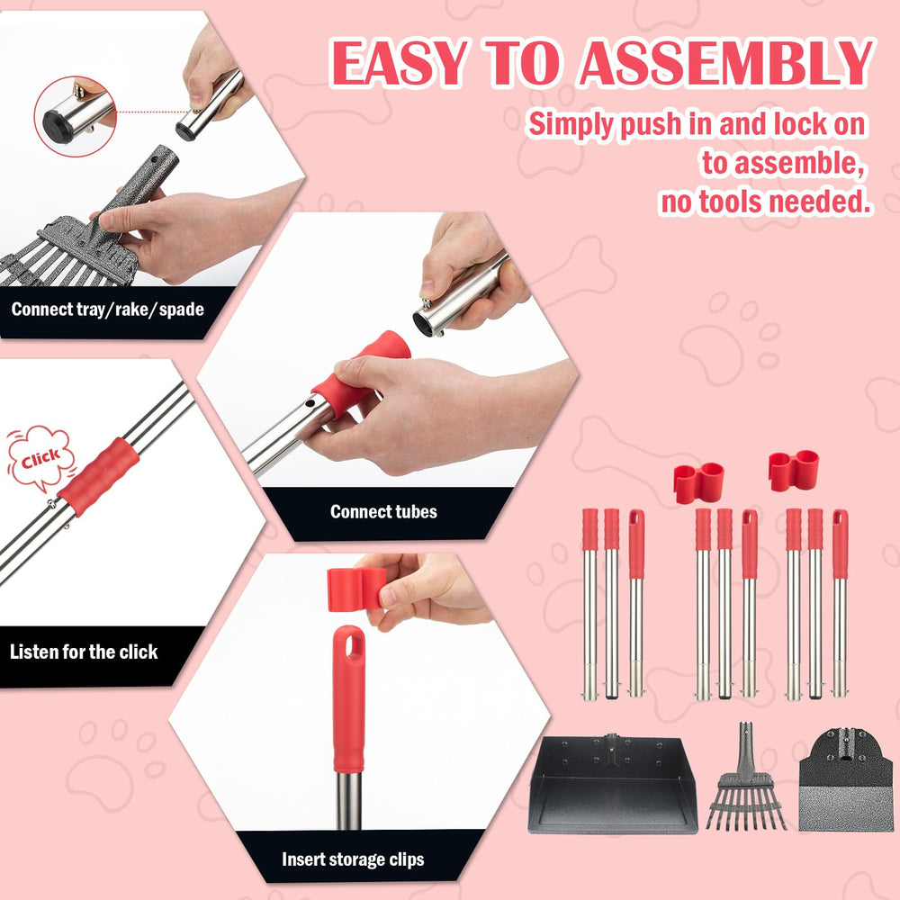 FUSBUNTY outdoor storage with detachable handle for compact organization