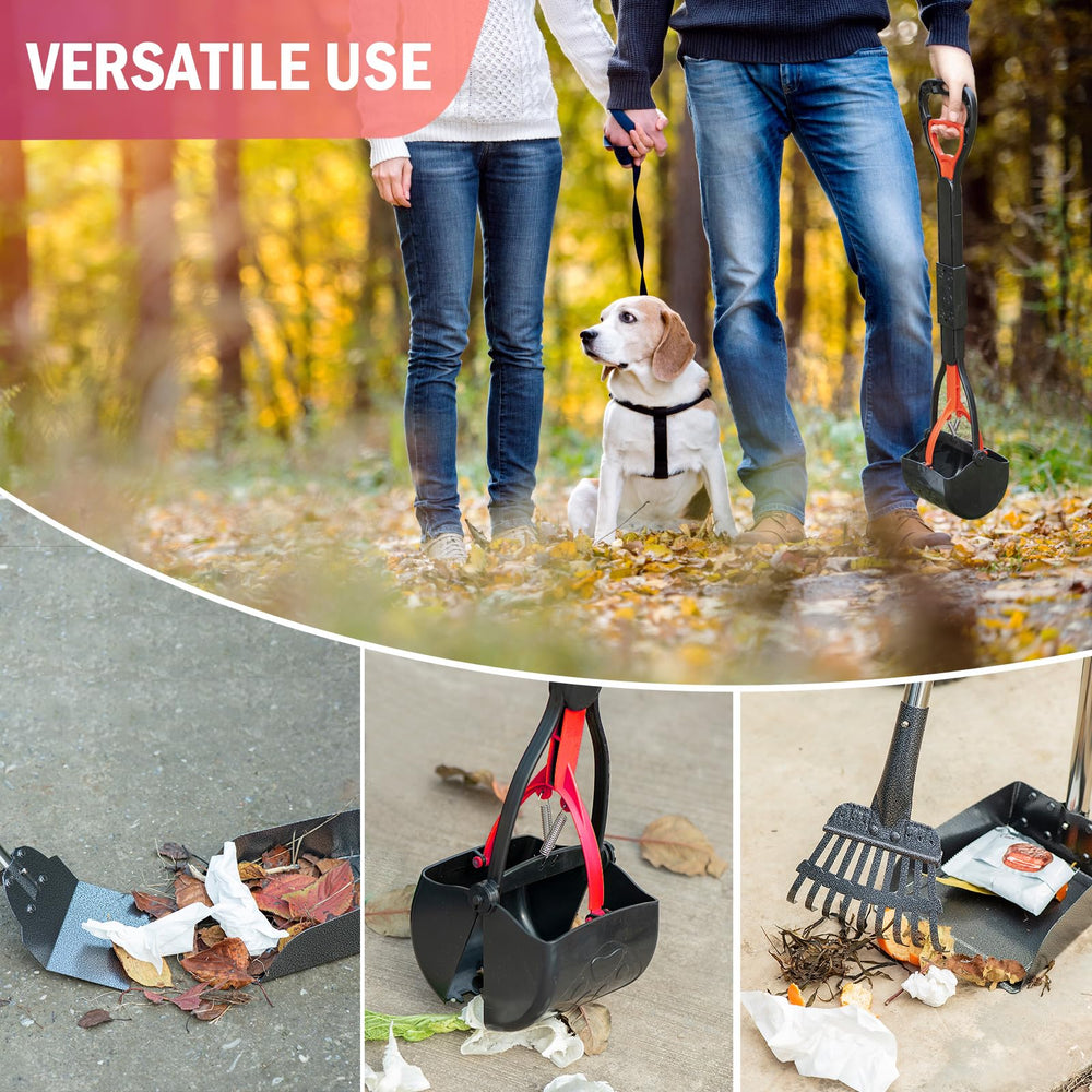 FUSBUNTY snap-together tray, rake, and spade with convenient storage clips.
