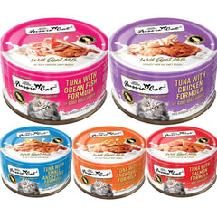Fussie Cat five-flavor label highlights grain-free, gentle nutrition for sensitive stomachs