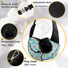 FUSURIRE cow print sling adjustable strap for a custom fit and comfort