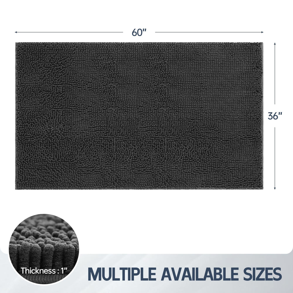 Futurwit Dog Door Mat grey texture adds subtle style to doorway