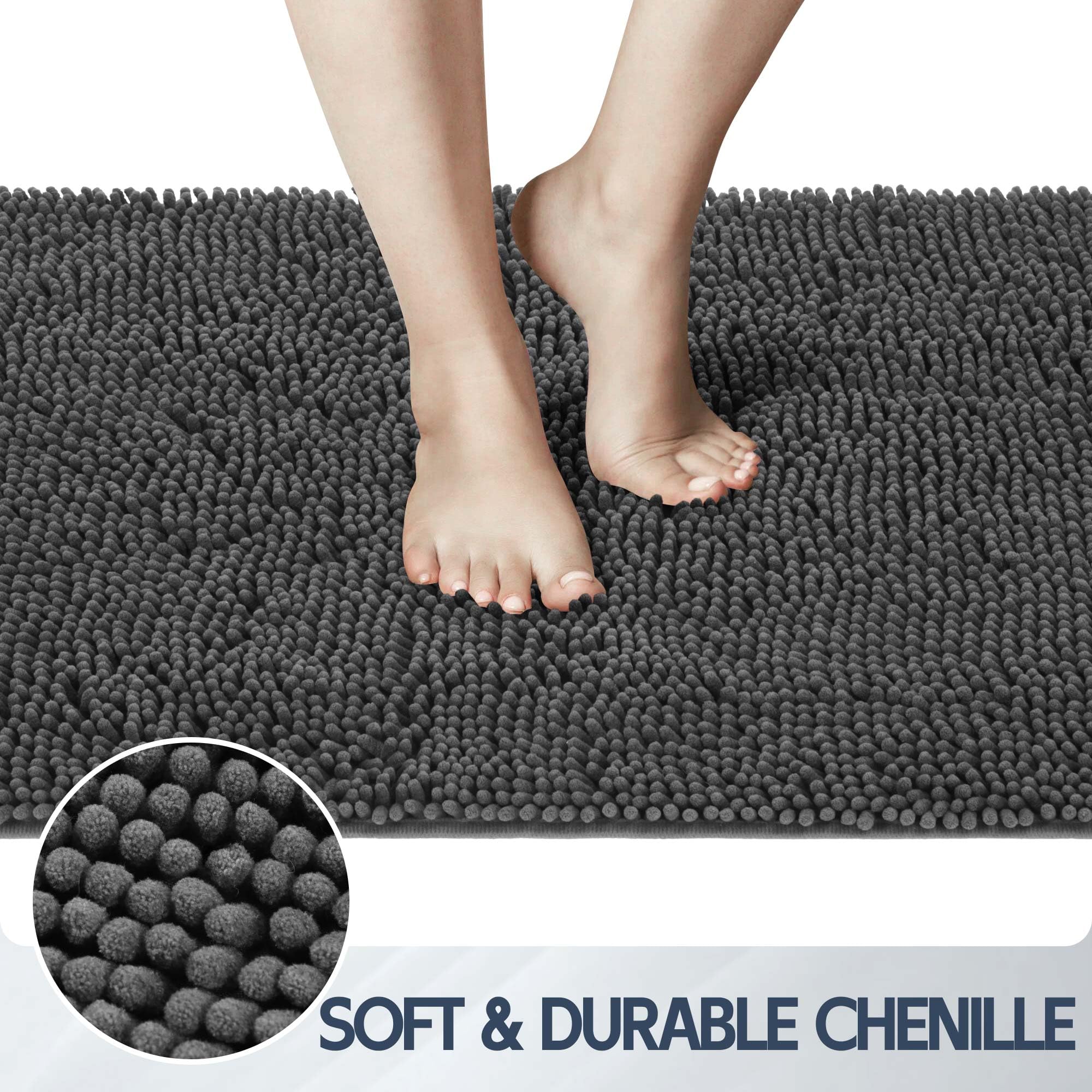Futurwit non-slip backing keeps the mat in place during active pet moments.