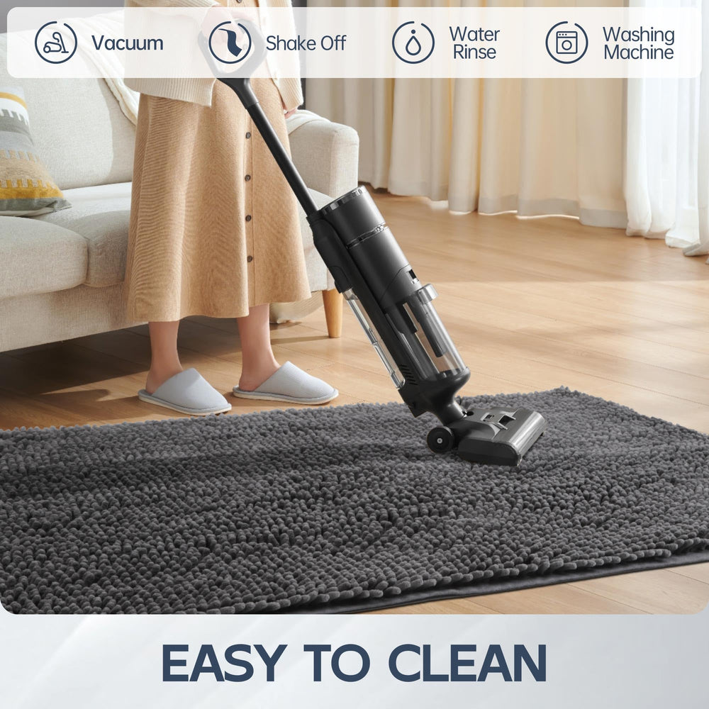 Futurwit indoor-outdoor mat handles rain, snow and dirt at thresholds.