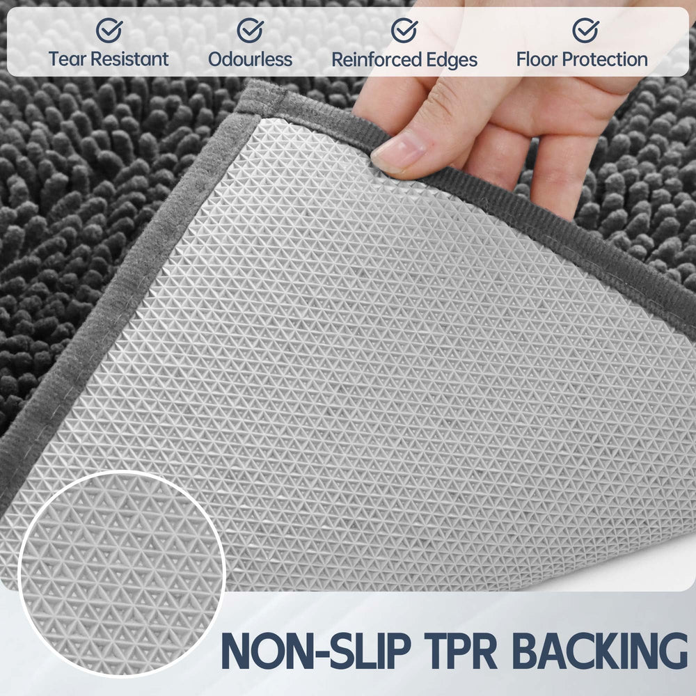 Futurwit washable mat demonstrates easy cleaning options.