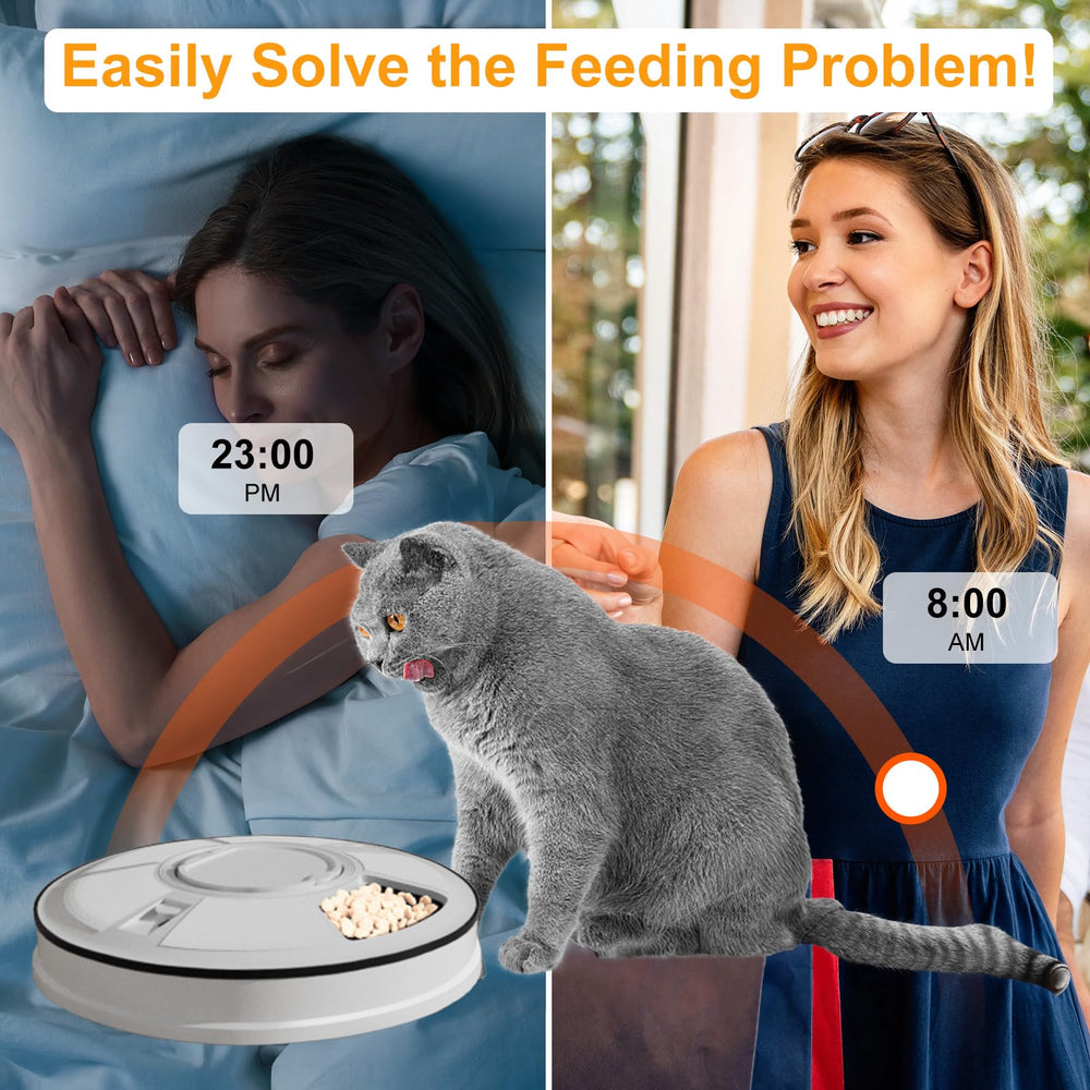 Fuxopo cat feeder dimensions 12x12 inches fit small spaces