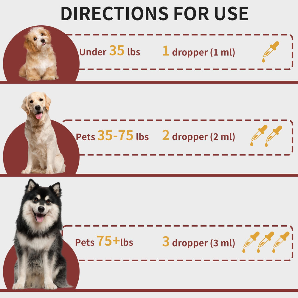 Fuzzycare aplicación de gotas en la oreja del perro para uso diario.