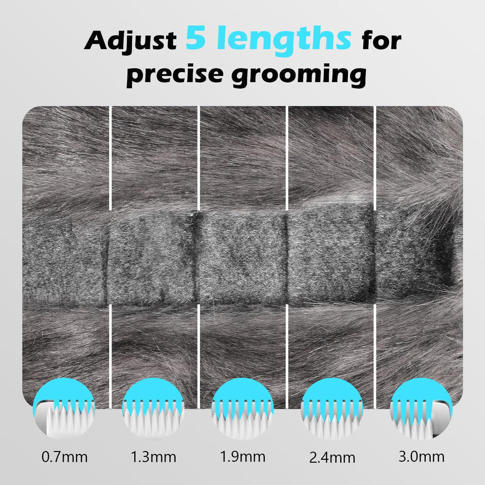 FuzzyFix cat clippers-complete-kit-storage includes everything you need for a session