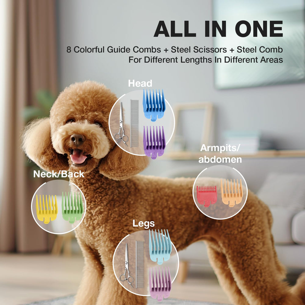 FuzzyFix grooming kit packaging shows comprehensive set for beginners.