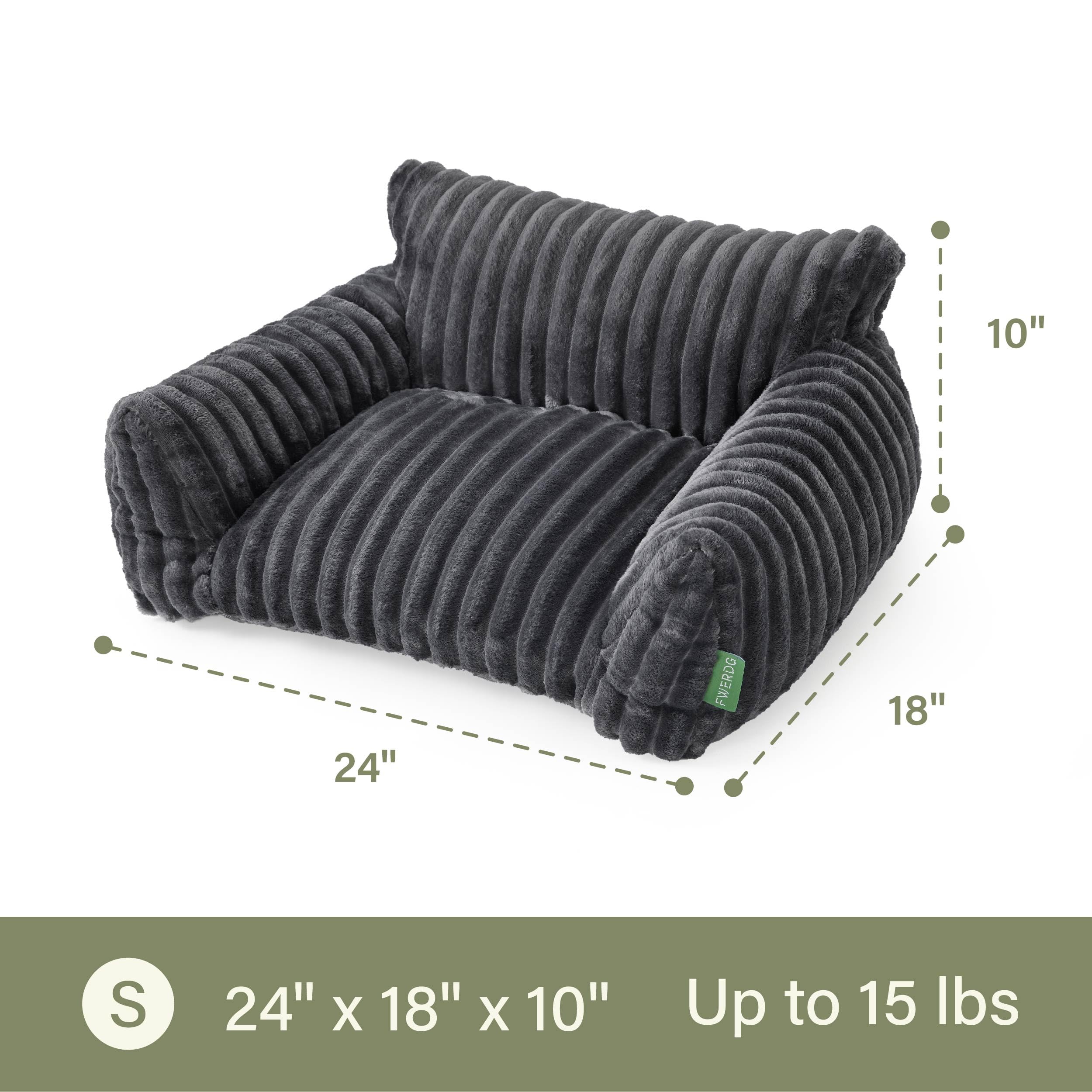 FWERDG Cute Couch Bed ultra-soft fluff delivers year-round warmth