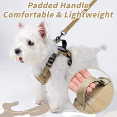 FXGOING 1050D nylon harness offers durability and all-day comfort with padded pressure areas.