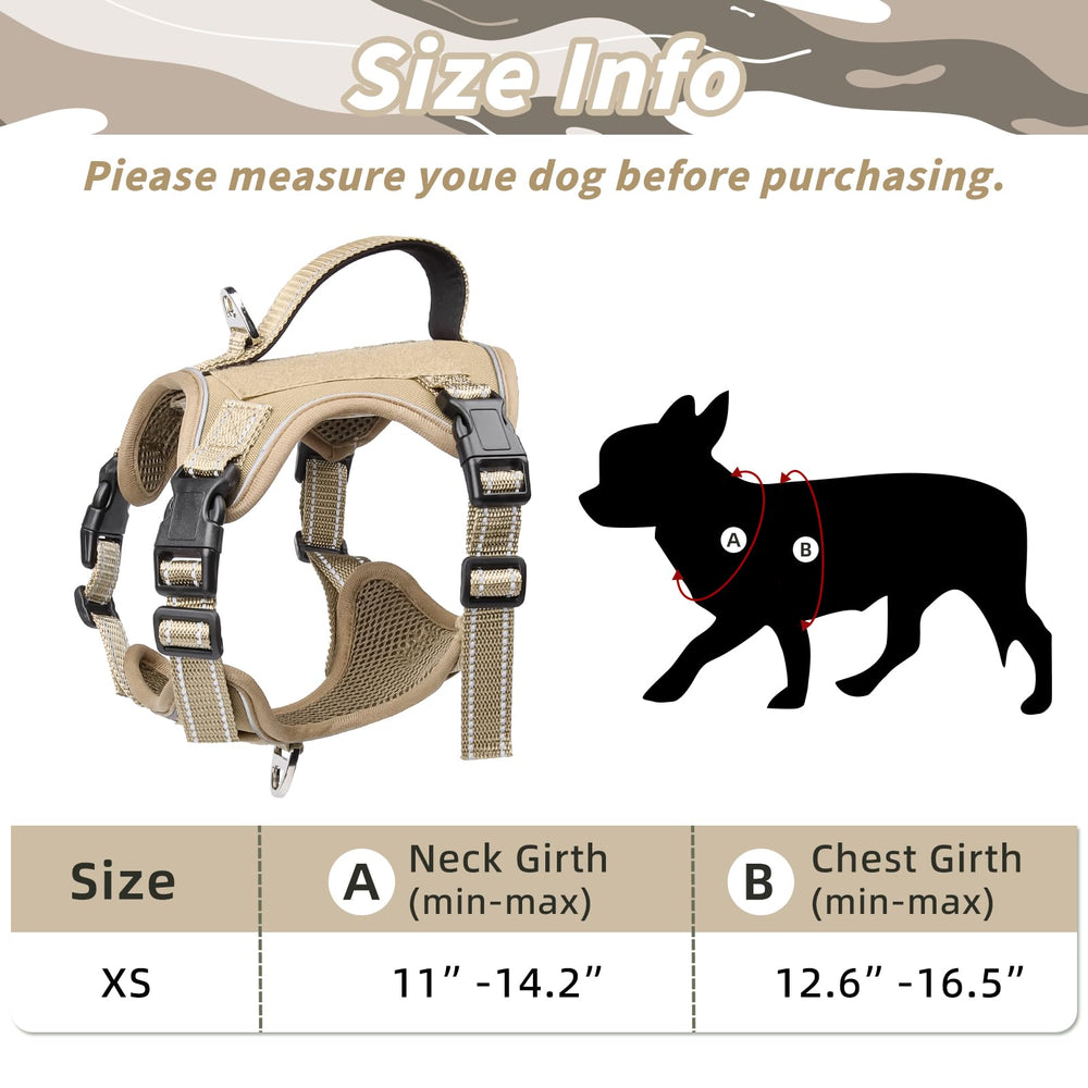 FXGOING breathable mesh and reflective strips keep your pup comfortable and visible in low light.