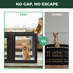 FXW AuraSpace divider removable setup shows flexible two-area arrangement.