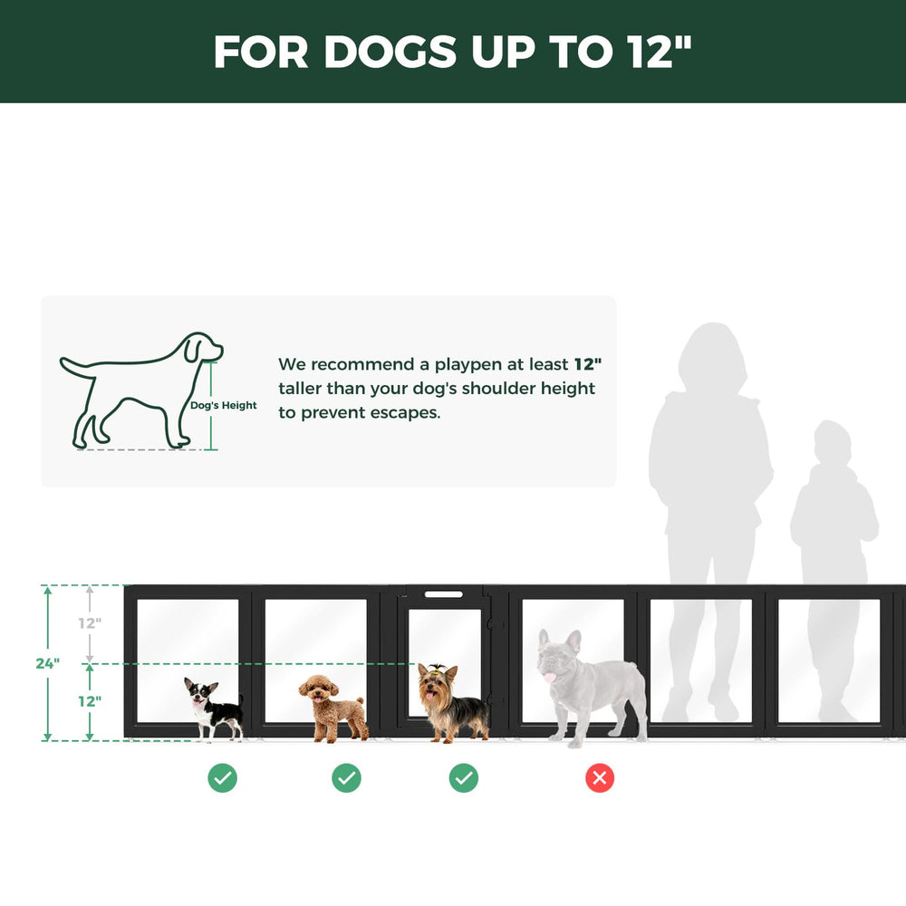 FXW AuraSpace puppy-friendly enclosure supports safe containment and supervision.