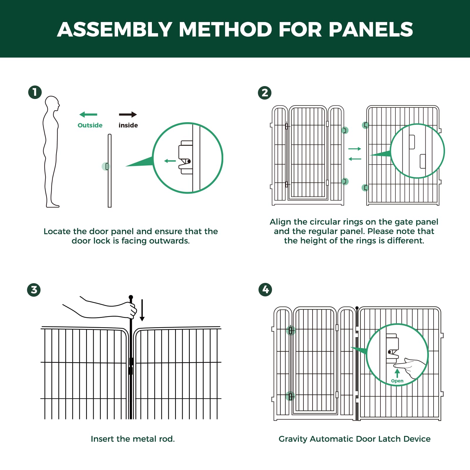 FXW dog gate wide adjustment and easy assembly in a contemporary space.