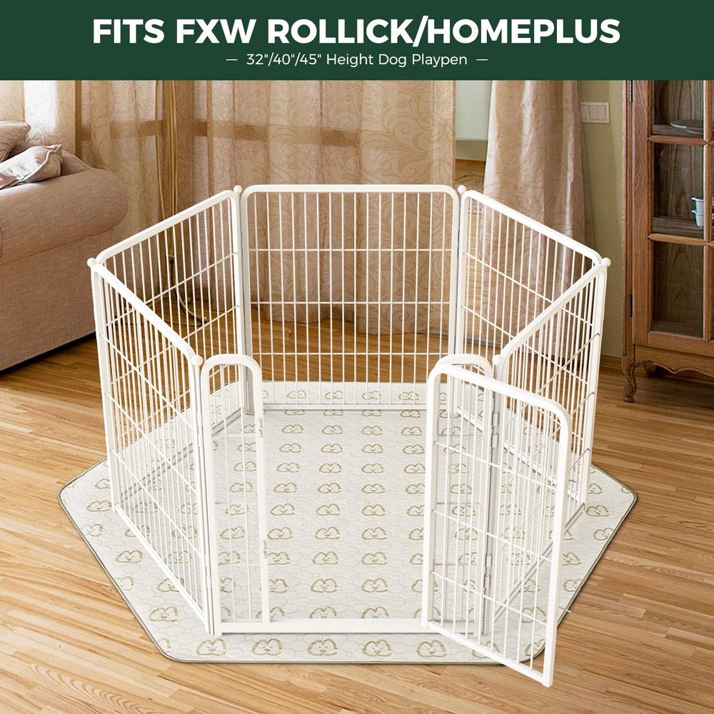 FXW pad fits FXW playpens in 32 40 and 45 inch configurations.