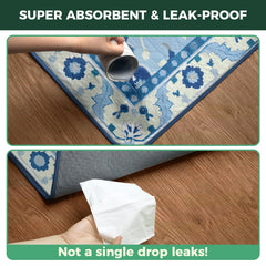 FXW Dog Playpen Pad anti-slip back stays in place.