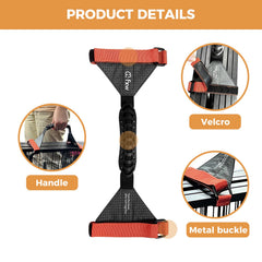 FXW Easy-Carry Straps store eight panels in three simple steps, keeping your trailer tidy.
