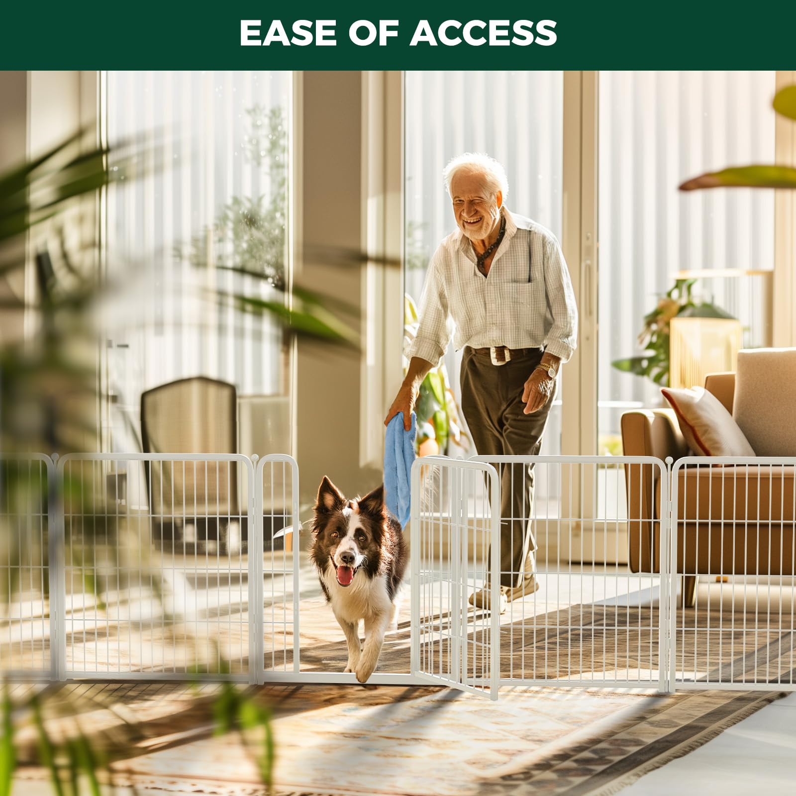 FXW Homeplus Unleashed expandable design grows with your dog.