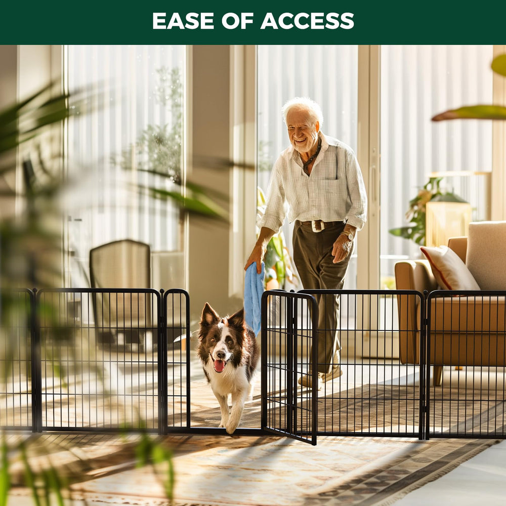 FXW Homeplus Unleashed indoor dog pen keeps dogs contained while you manage daily routines.