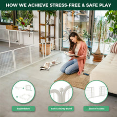 FXW Homeplus Unleashed no sharp edges keeps tiny paws safe during playtime.