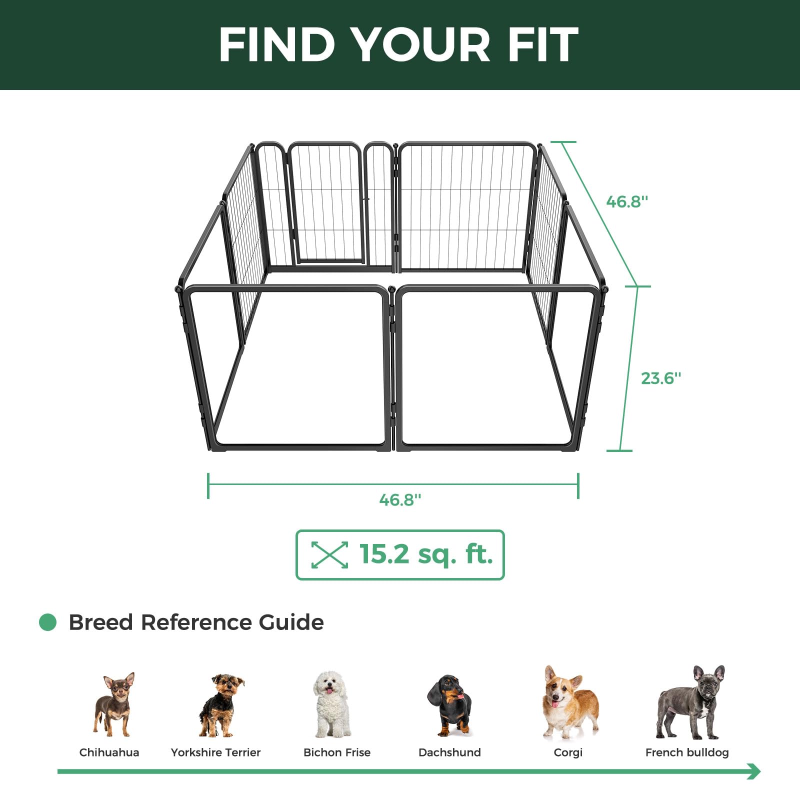FXW Pawadise compact indoor playpen fits small spaces and puppies for versatile use