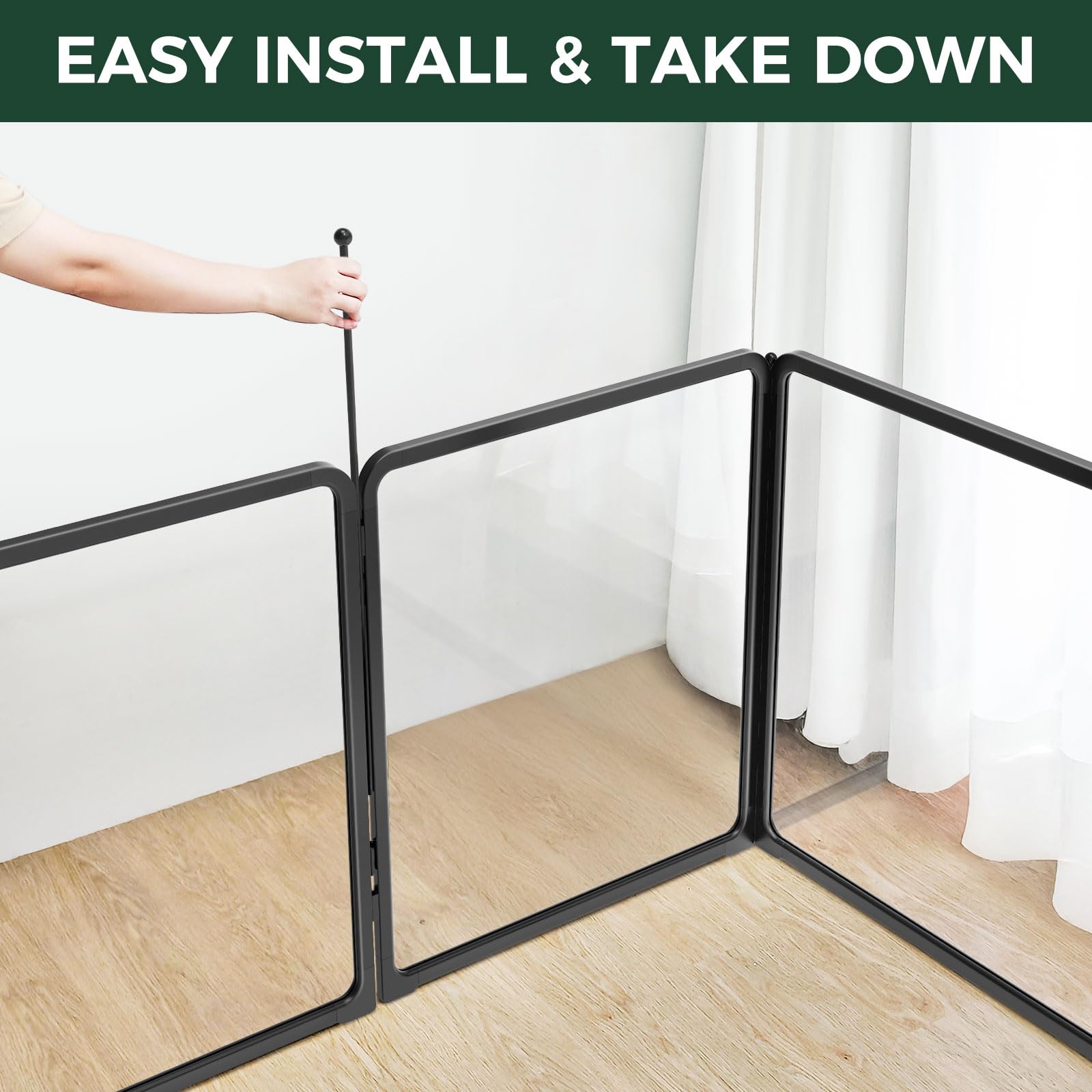 FXW Pawadise modular layout supports square, rectangle, or L-shaped setups.
