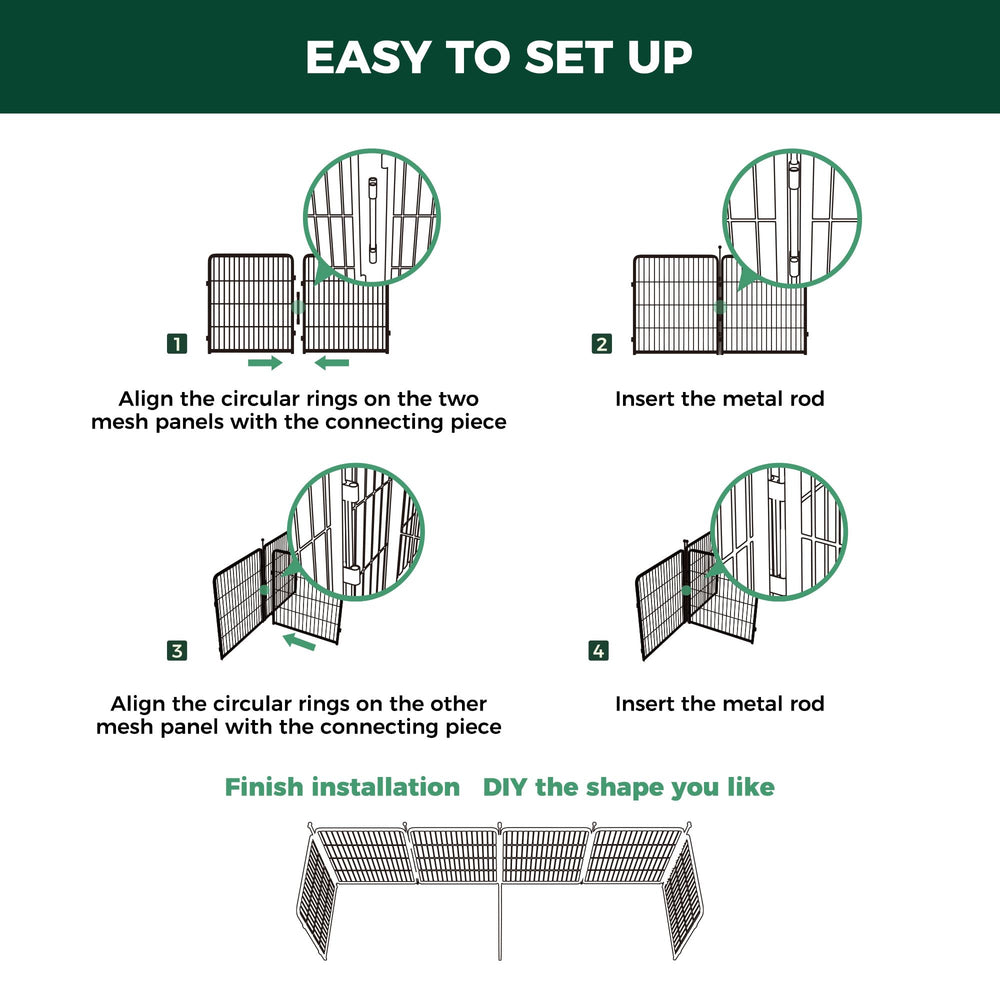 FXW Playpen Connector suitable for indoor and outdoor use.