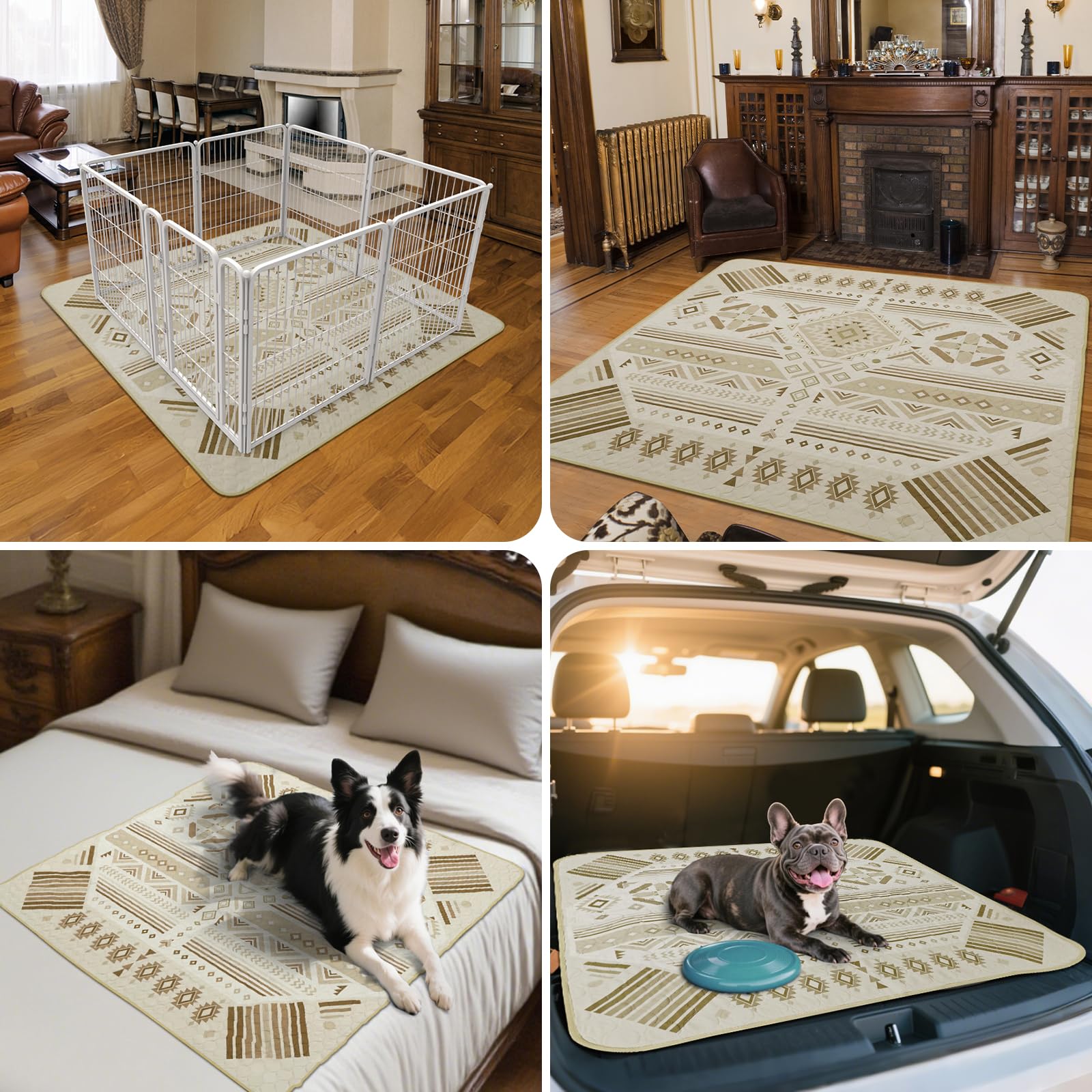FXW premium mat with anti-slip backing keeps placement steady during play.
